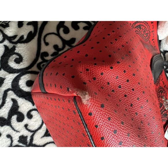 Coach Taxi Tote 36357 red bandana - Picture 7 of 9